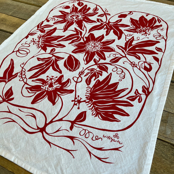 Let Your Love Grow Tea Towel